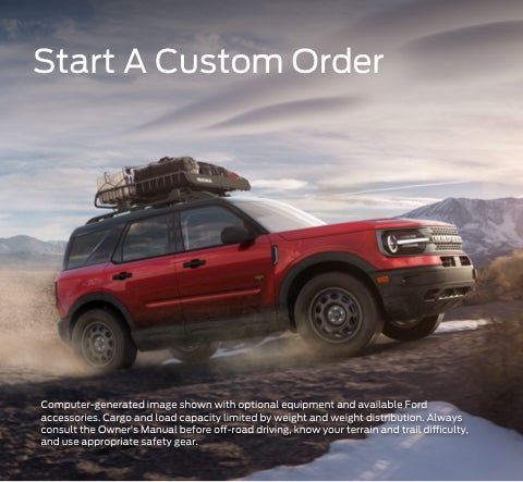 Start a custom order | Swant Graber Ford in Barron WI
