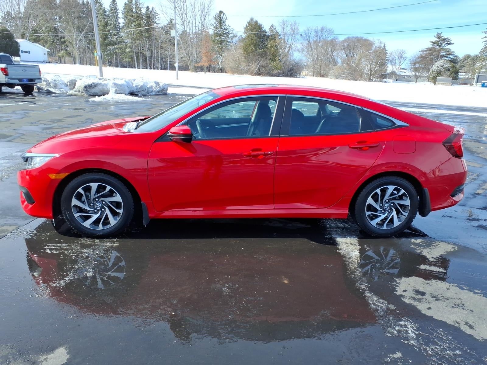 Used 2016 Honda Civic EX with VIN 2HGFC2F70GH575708 for sale in Barron, WI