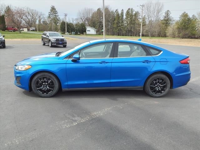 Used 2020 Ford Fusion S with VIN 3FA6P0G73LR265255 for sale in Barron, WI