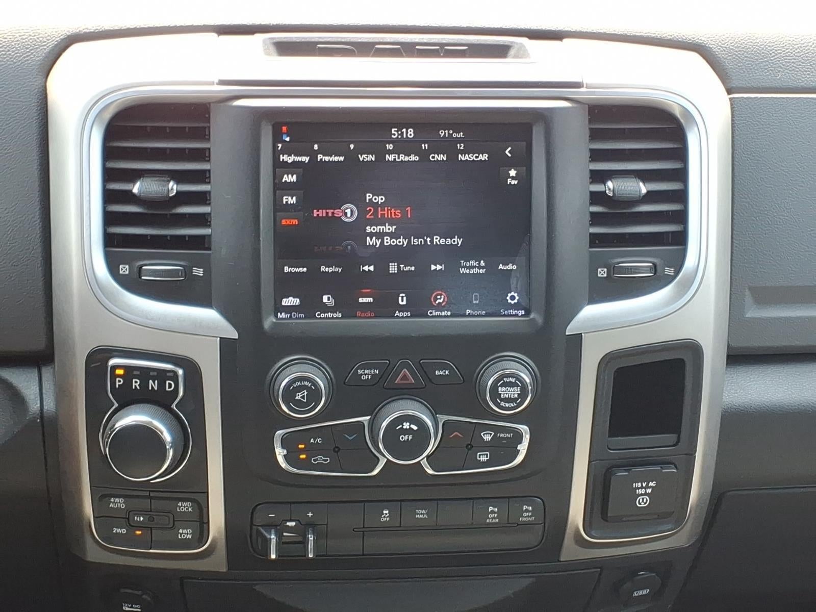 2018 RAM 1500 Big Horn Crew Cab 4x4 5'7' Box